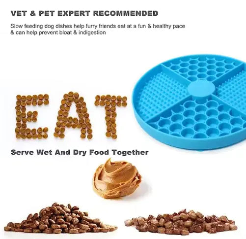 Lick Away Stress – Fun Silicone Mat for Cats & Dogs