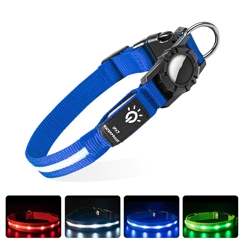 GlowGuard Waterproof LED Pet Collar