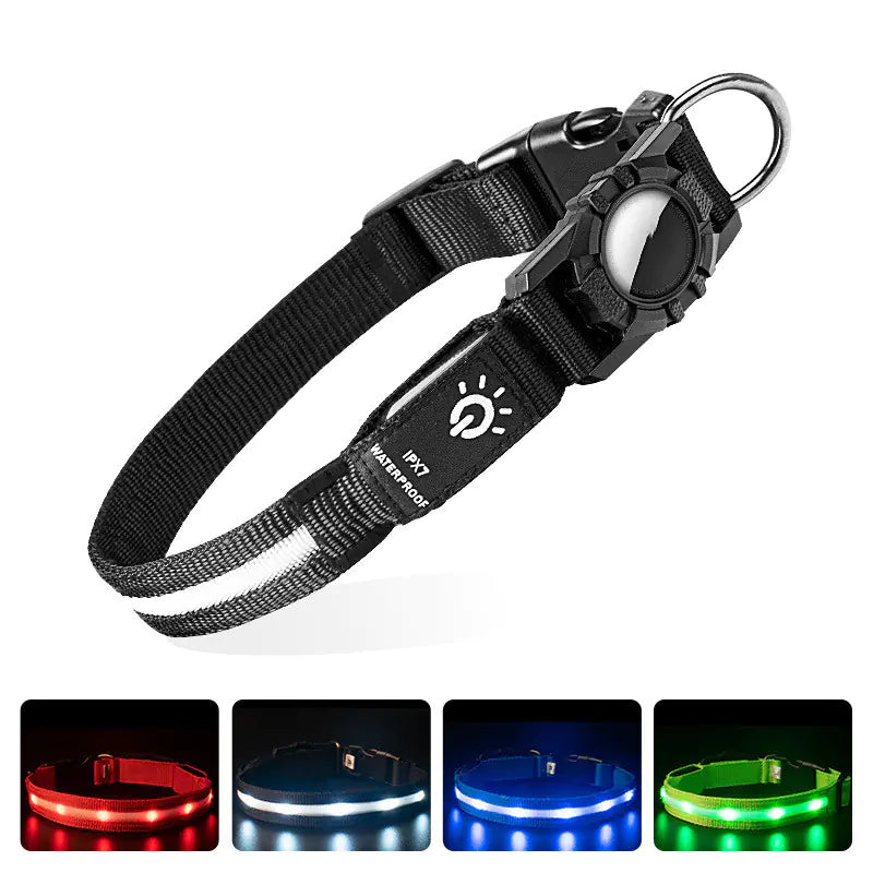 GlowGuard Waterproof LED Pet Collar