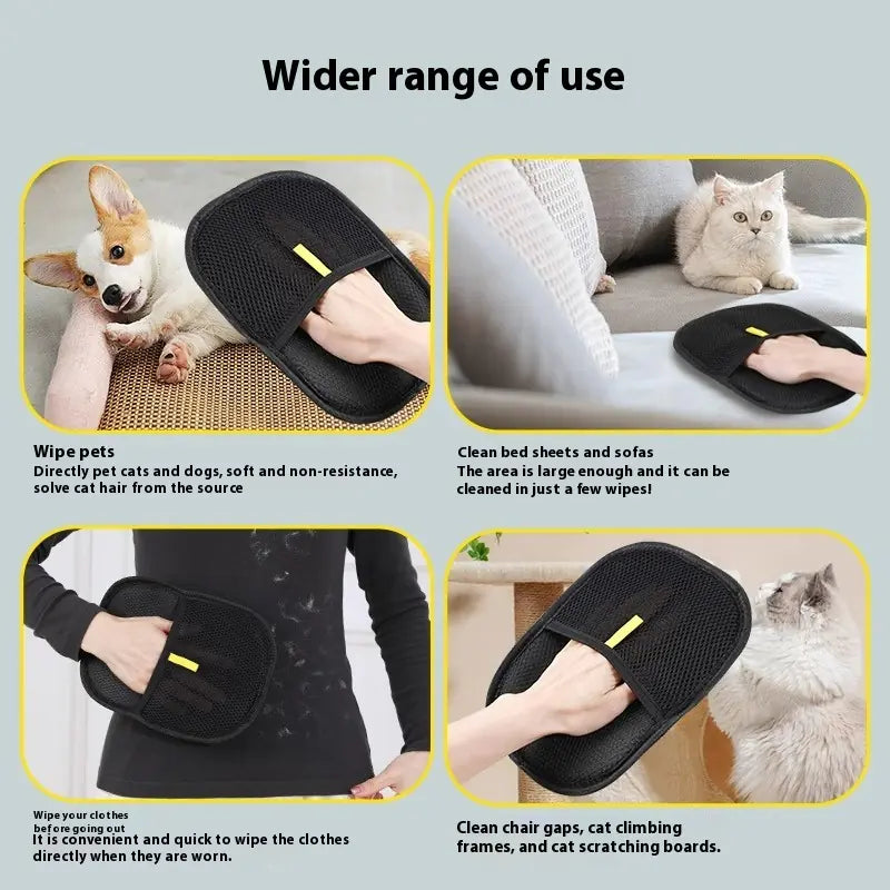 FurEase™ Handschuh zur Fellpflege und Enthaarung von Haustieren