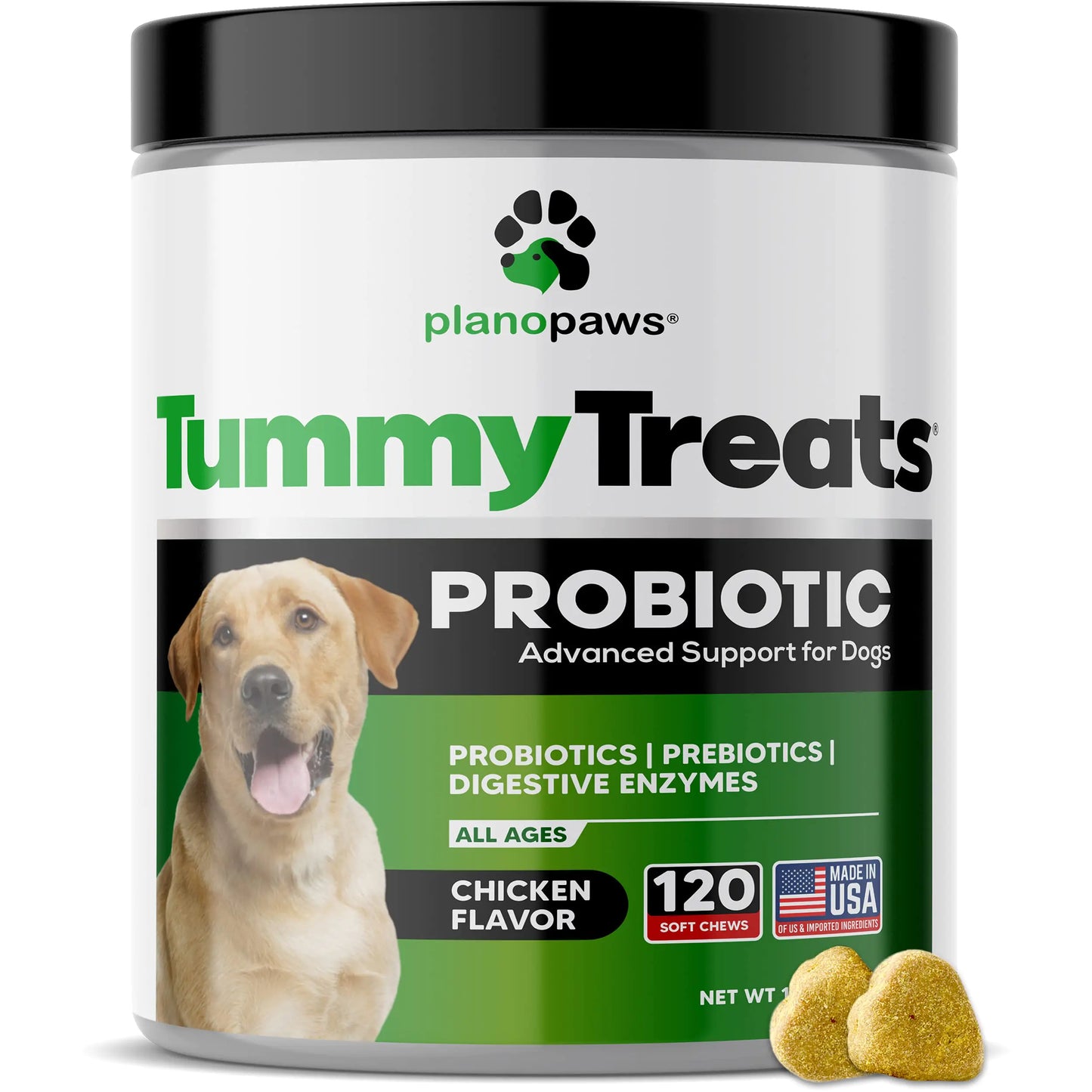 Tummy Treats – Premium Soft Chew Probiotics for Dogs
