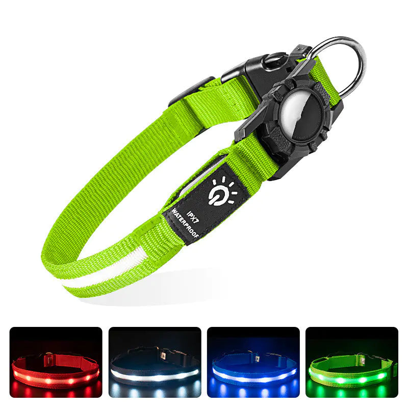 GlowGuard Waterproof LED Pet Collar
