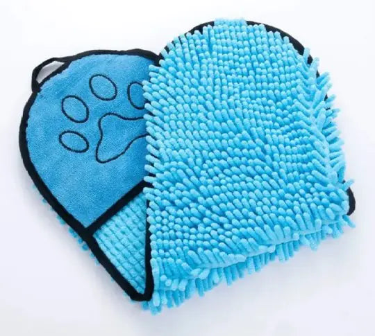 Serviette de bain pour animaux de compagnie
