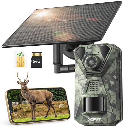Pawzzle 4G Solar-Powered Pet & Wildlife Camera