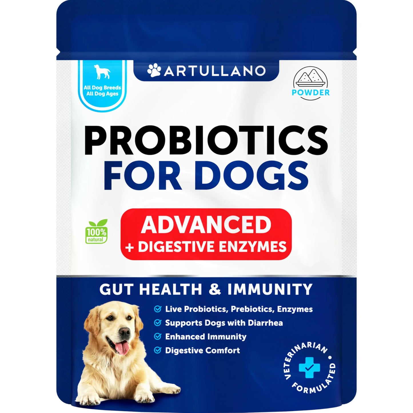 Probiotic Powder for Dogs – Digestive &amp; Immune Support
