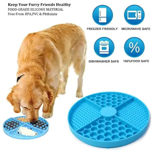 Lick Away Stress – Fun Silicone Mat for Cats & Dogs